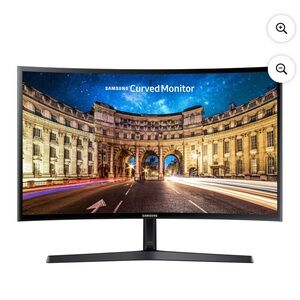 SAMSUNG 24" Class Curved Full HD (1920 x 1080) 60Hz 4ms FreeSync Monitor